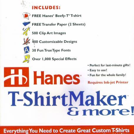 Details about Hanes T-Shirt Maker PC CD project templates, designs!