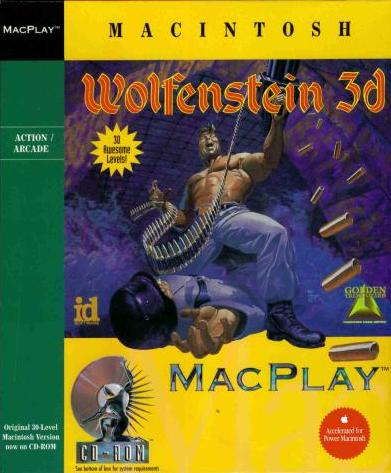 Details about Wolfenstein 3D MAC CD classic full action FPS game! BOX